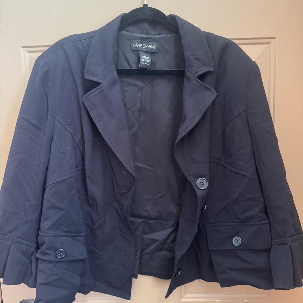 Lane Bryant Black Women's Blazer